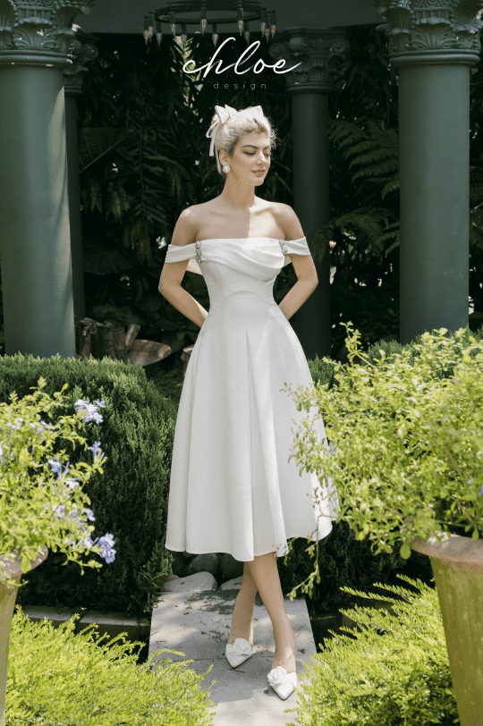 Váy thiết kế may đo Chloe Shana 22 - Image 3