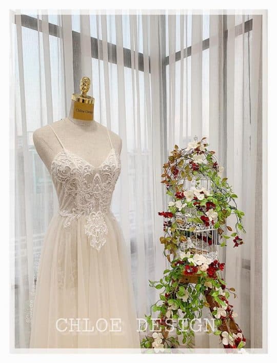 Váy thiết kế may đo Chloe Aquene 18 - Image 3