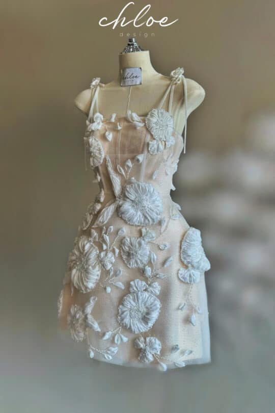 Váy thiết kế may đo Chloe Eva 22 - Image 3
