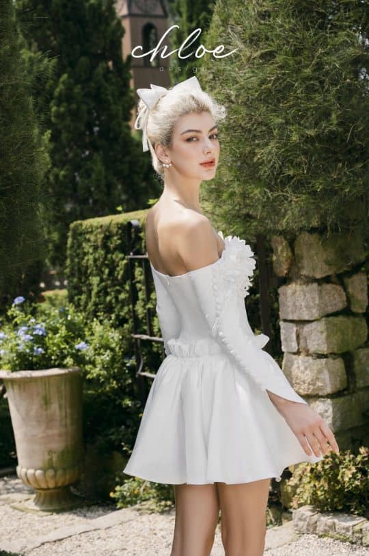 Váy thiết kế may đo Chloe Hasna 22 - Image 4