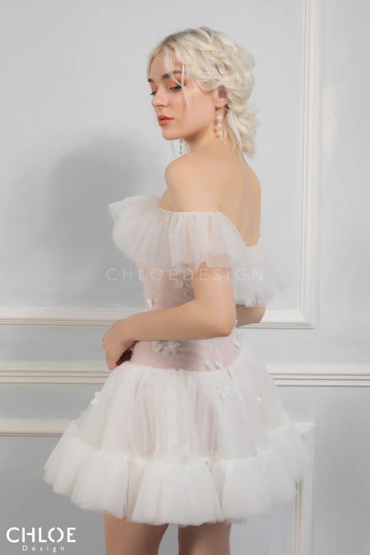 Váy thiết kế may đo Chloe Flower 19 - Image 5
