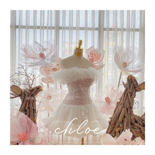 Váy thiết kế may đo Chloe Flower 19 - Image 2