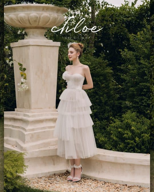 Váy thiết kế may đo Chloe Julie 22 - Image 5