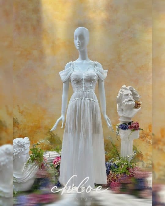 Váy thiết kế may đo Chloe Floriane 22 - Image 9