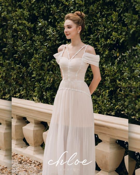 Váy thiết kế may đo Chloe Floriane 22 - Image 5