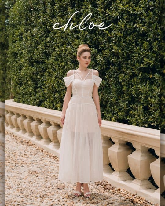 Váy thiết kế may đo Chloe Floriane 22 - Image 4