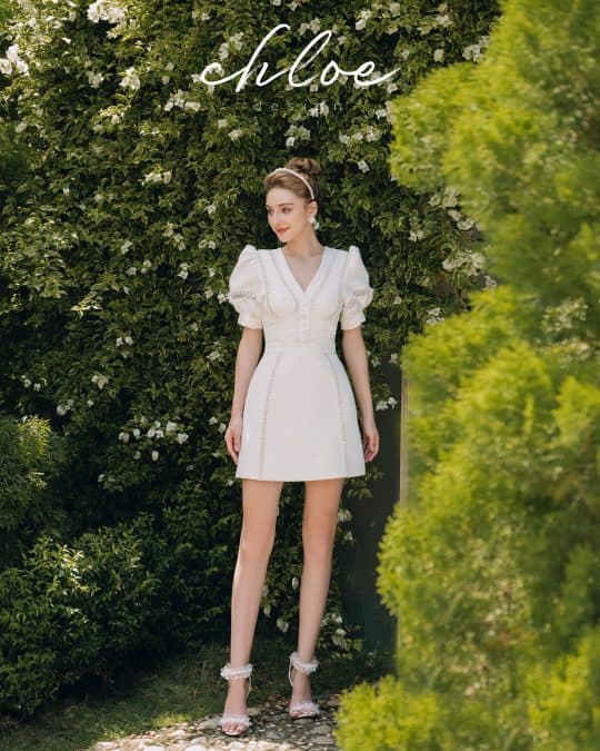 Váy thiết kế may đo Chloe Lys 22 - Image 3