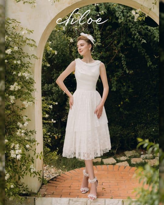 Váy thiết kế may đo Chloe Julita 22 - Image 4
