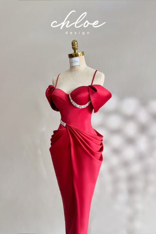Váy thiết kế may đo Chloe Liana 23 - Image 9