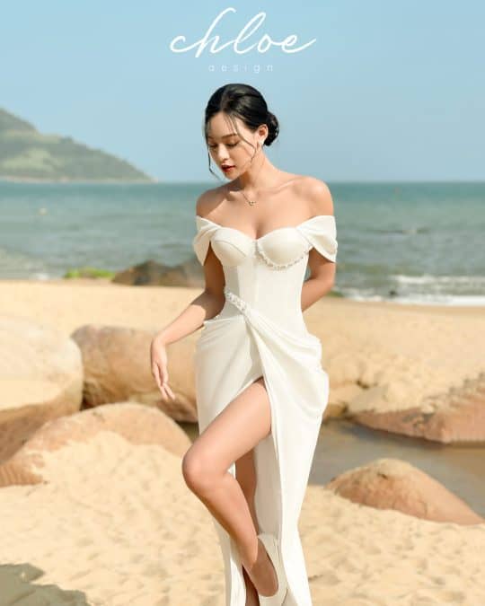 Váy thiết kế may đo Chloe Liana 23 - Image 17