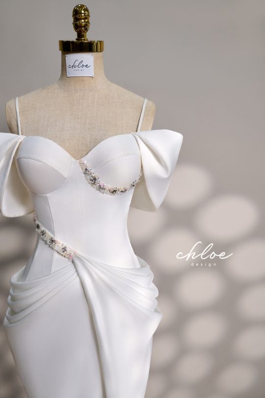 Váy thiết kế may đo Chloe Liana 23 - Image 4