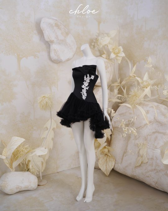 Váy thiết kế may đo Chloe Cerise 23 - Image 2