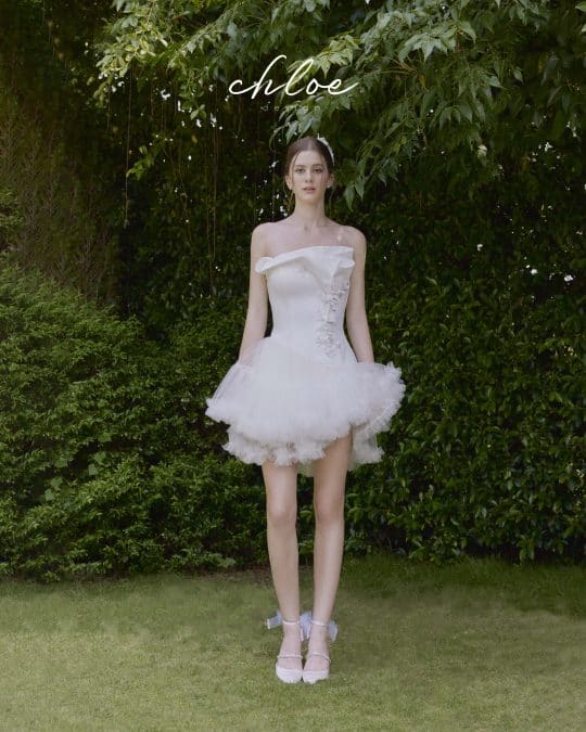 Váy thiết kế may đo Chloe Cerise 23 - Image 6