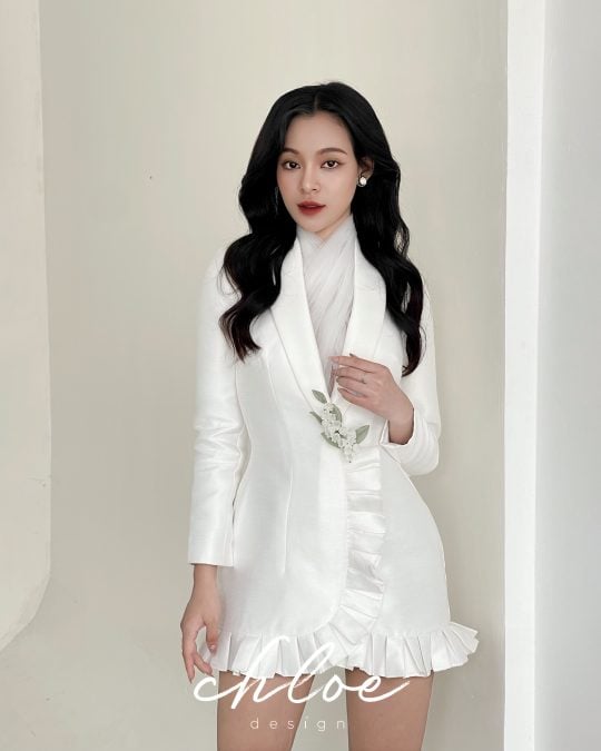 Váy Blazer thiết kế may đo Chloe Eira 23 - Image 6