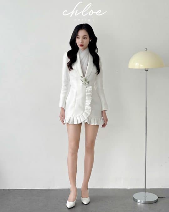 Váy Blazer thiết kế may đo Chloe Eira 23 - Image 7