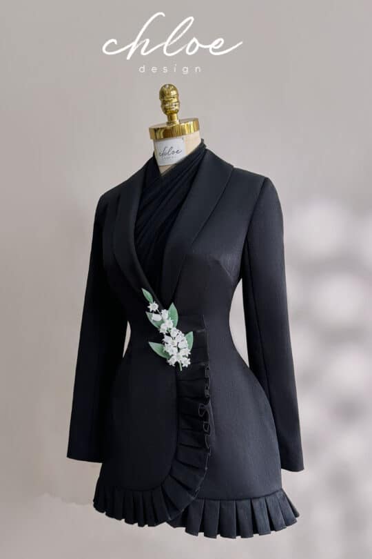 Váy Blazer thiết kế may đo Chloe Eira 23 - Image 3