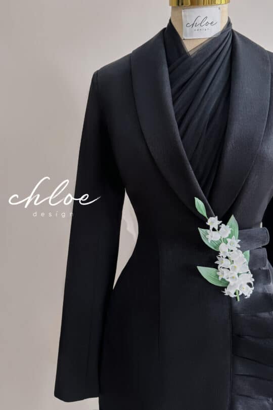 Váy Blazer thiết kế may đo Chloe Eira 23 - Image 4