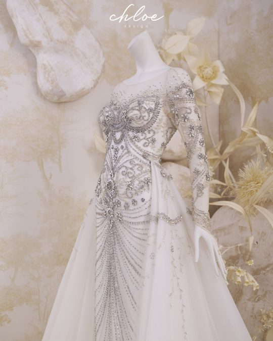 Váy thiết kế may đo Chloe Stéphane 23 - Image 3