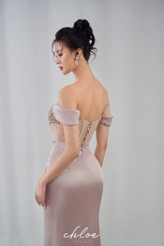 Váy thiết kế may đo Chloe Corset Crystal 24 - Image 32