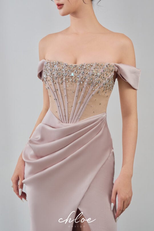 Váy thiết kế may đo Chloe Corset Crystal 24 - Image 31