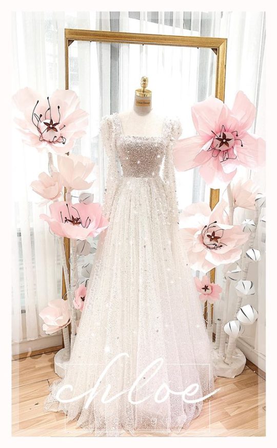 Váy cưới thiết kế may đo Chloe Arina 19