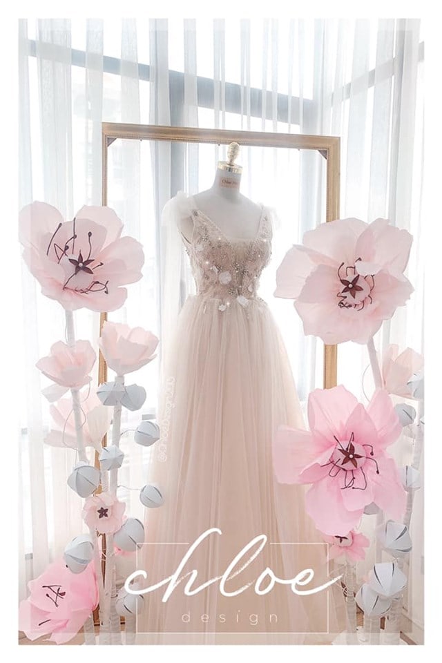 Váy thiết kế may đo Chloe Giacomo 19
