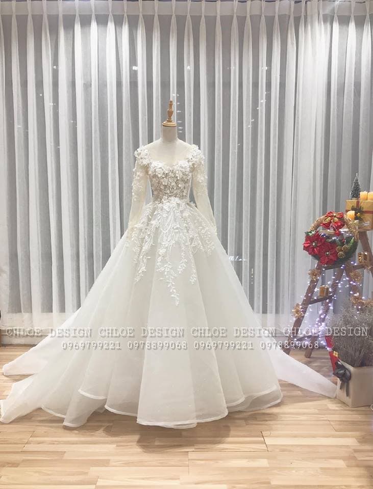 Váy cưới thiết kế may đo Chloe Asia 19