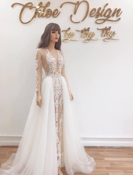 Váy cưới thiết kế may đo Chloe Anila 19 ( 2 in 1 ) - Image 3