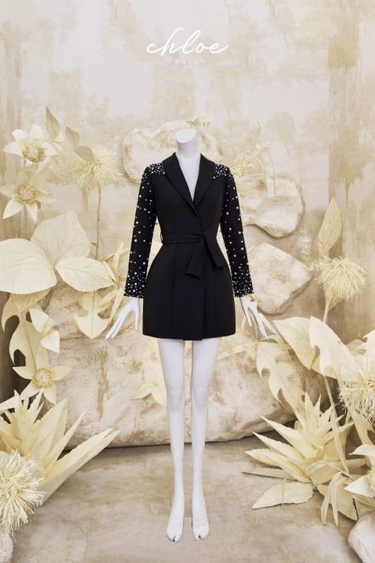 Blazer váy thiết kế may đo Chloe Melanie 24 - Image 7