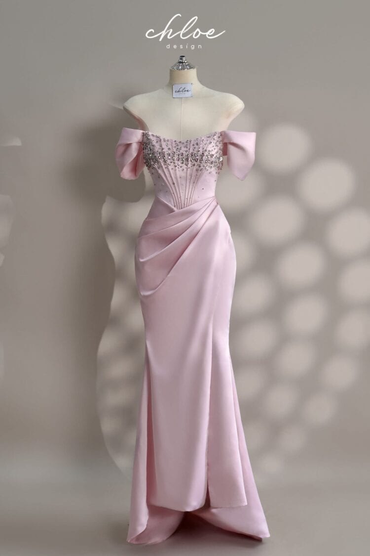 Váy thiết kế may đo Chloe Corset Crystal 24