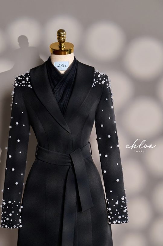 Blazer váy thiết kế may đo Chloe Melanie 24 - Image 2