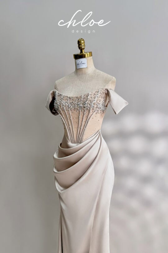 Váy thiết kế may đo Chloe Corset Crystal 24 - Image 20