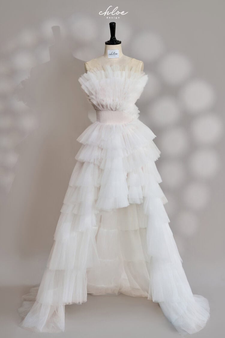 Váy thiết kế may đo Chloe Flora 23