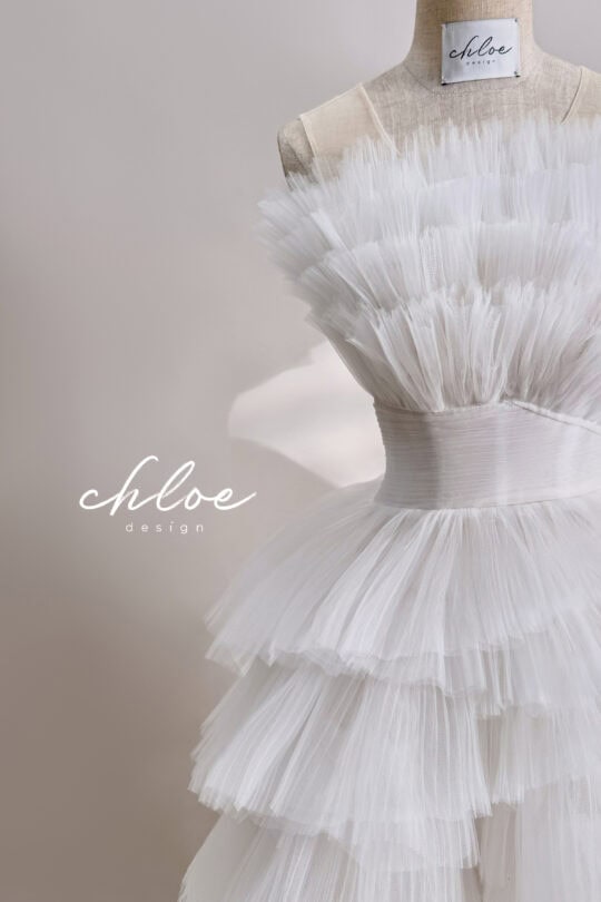 Váy thiết kế may đo Chloe Flora 23 - Image 5