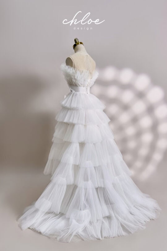 Váy thiết kế may đo Chloe Flora 23 - Image 6