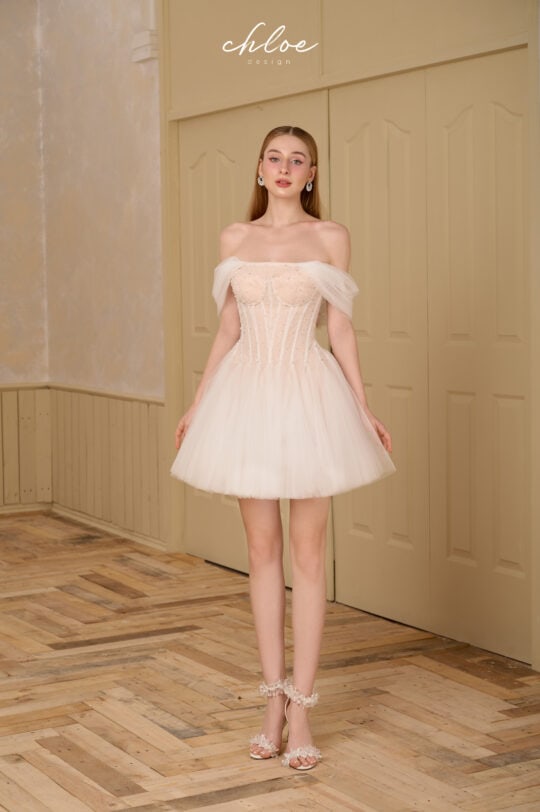 Váy thiết kế may đo Chloe Clareta 24 - Image 5