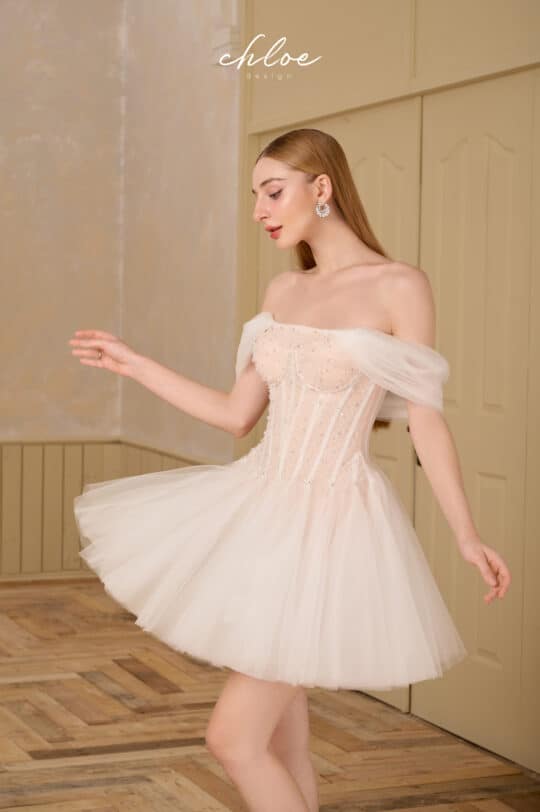 Váy thiết kế may đo Chloe Clareta 24 - Image 8