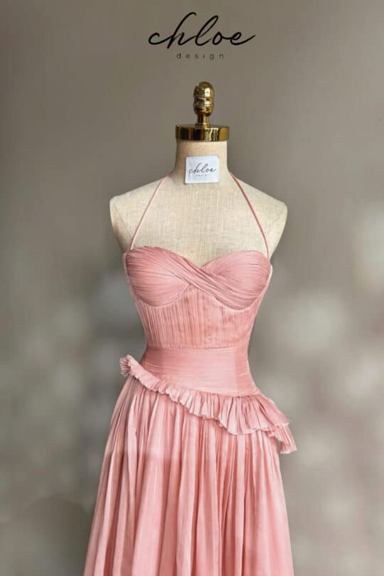 Váy thiết kế may đo Chloe Sabrina 24 - Image 4