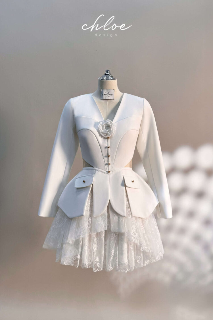Set váy thiết kế may đo Chloe Mary 24