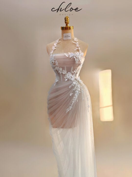 Váy thiết kế may đo Chloe Muse 24 - Image 9