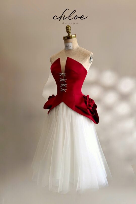 Váy thiết kế may đo Chloe Evelin 24 - Image 13