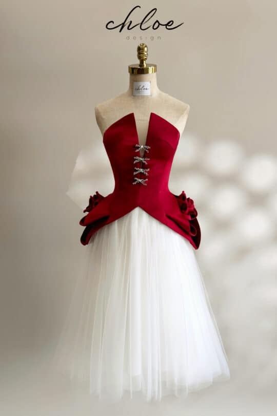 Váy thiết kế may đo Chloe Evelin 24 - Image 12
