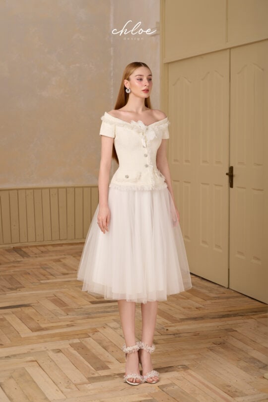 Váy thiết kế may đo Chloe Oriana 24 - Image 5