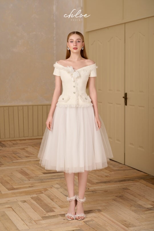 Váy thiết kế may đo Chloe Oriana 24 - Image 6