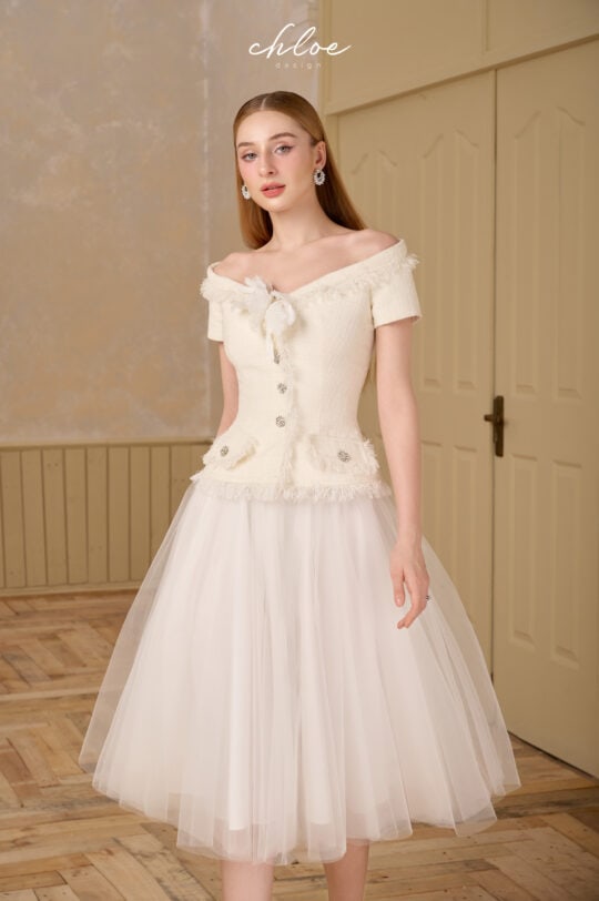 Váy thiết kế may đo Chloe Oriana 24 - Image 7