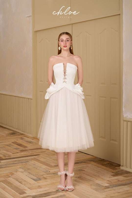 Váy thiết kế may đo Chloe Evelin 24 - Image 5