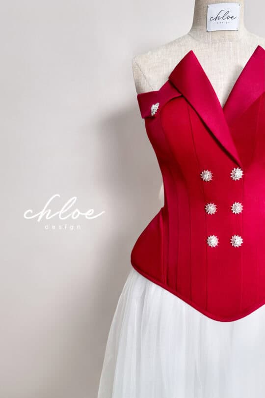 Set váy thiết kế may đo Chloe Dantae 24 - Image 3