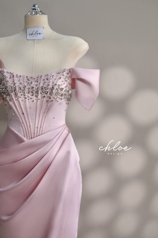 Váy thiết kế may đo Chloe Corset Crystal 24 - Image 8