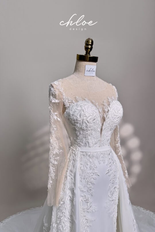 Váy cưới thiết kế may đo Chloe Carina 24 - Image 3