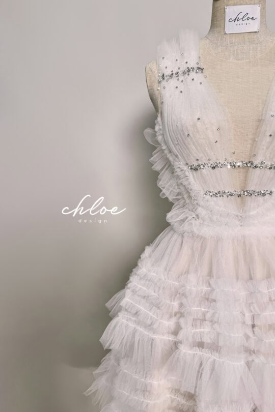 Váy thiết kế may đo Chloe Margot 22 ( 2 in 1 Version ) - Image 7